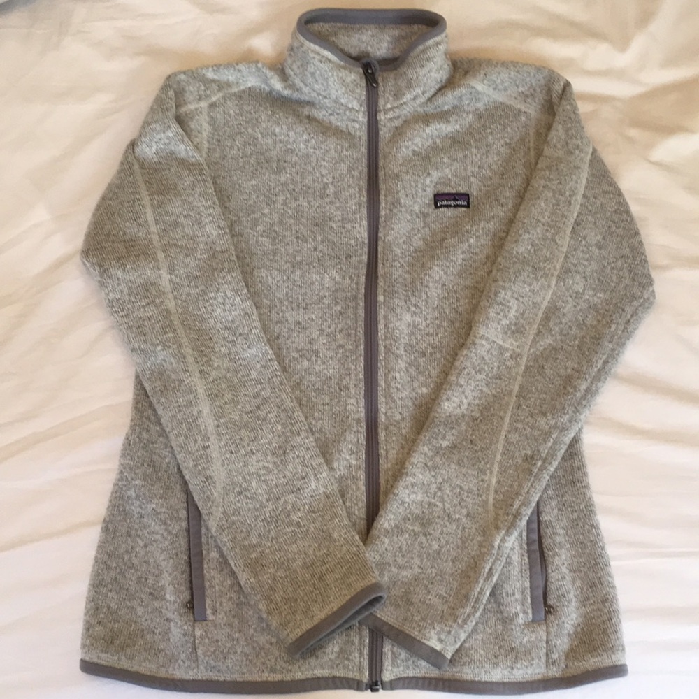 Patagonia Women’s better sweater grey full zip